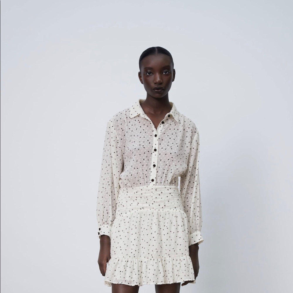 ZARA Dot Mini Dress